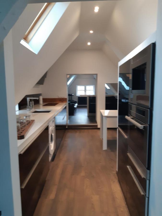 Ferienwohnung Superbe Loft En Centre-Historique Quimper Exterior foto