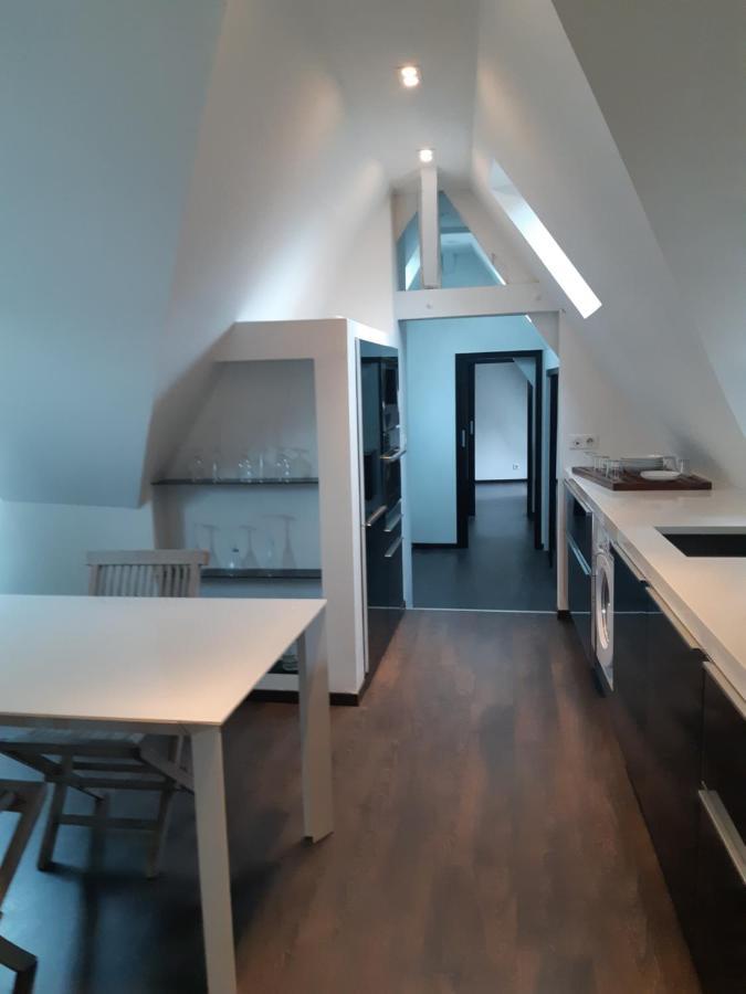 Ferienwohnung Superbe Loft En Centre-Historique Quimper Exterior foto